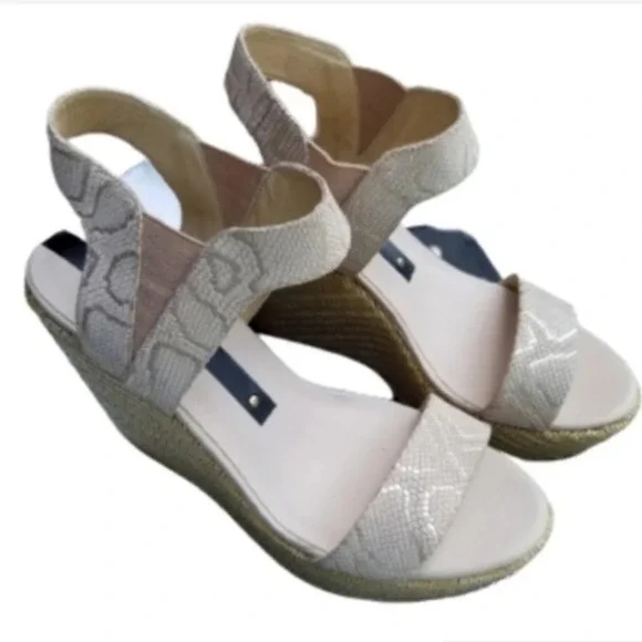 Matt Berson Golden snake wedges 10 NIB - Picture 10 of 10